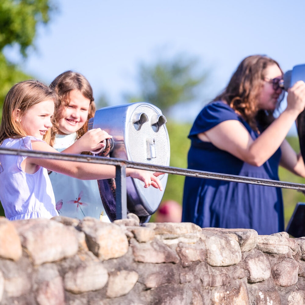 Panoramic vista at Lover's Leap featuring scenic kid-friendly hiking trails with views across seven states.