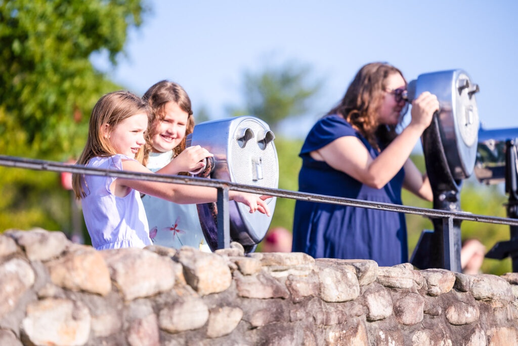 Panoramic vista at Lover's Leap featuring scenic kid-friendly hiking trails with views across seven states.