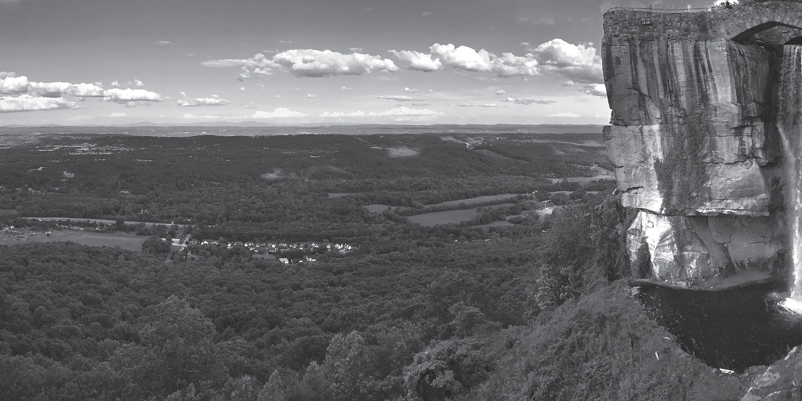 Overlook at Rock City.