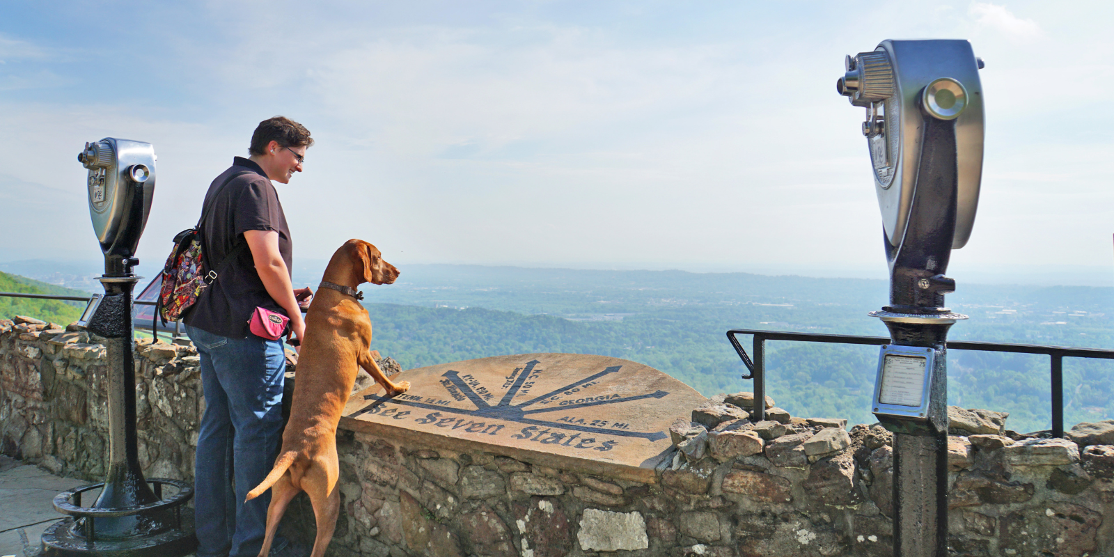 Dog at Rock City.