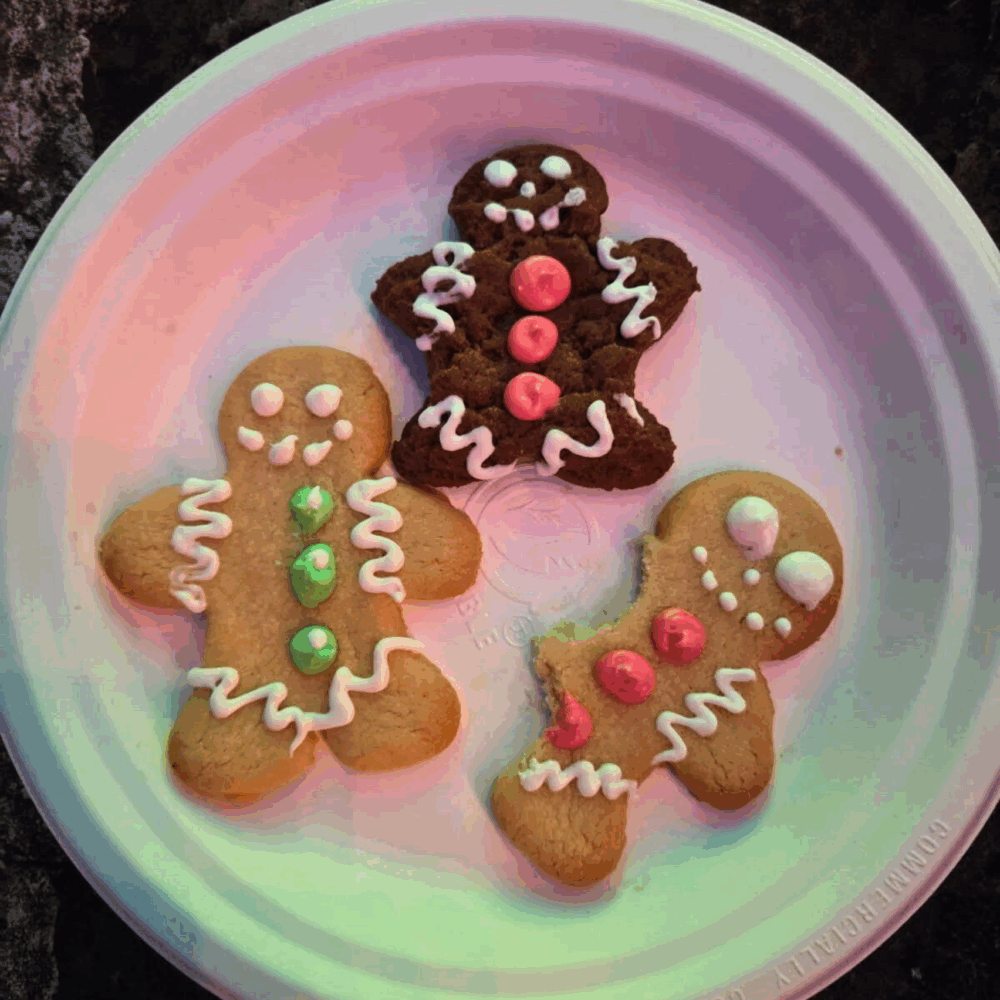 gingerbread cookies.