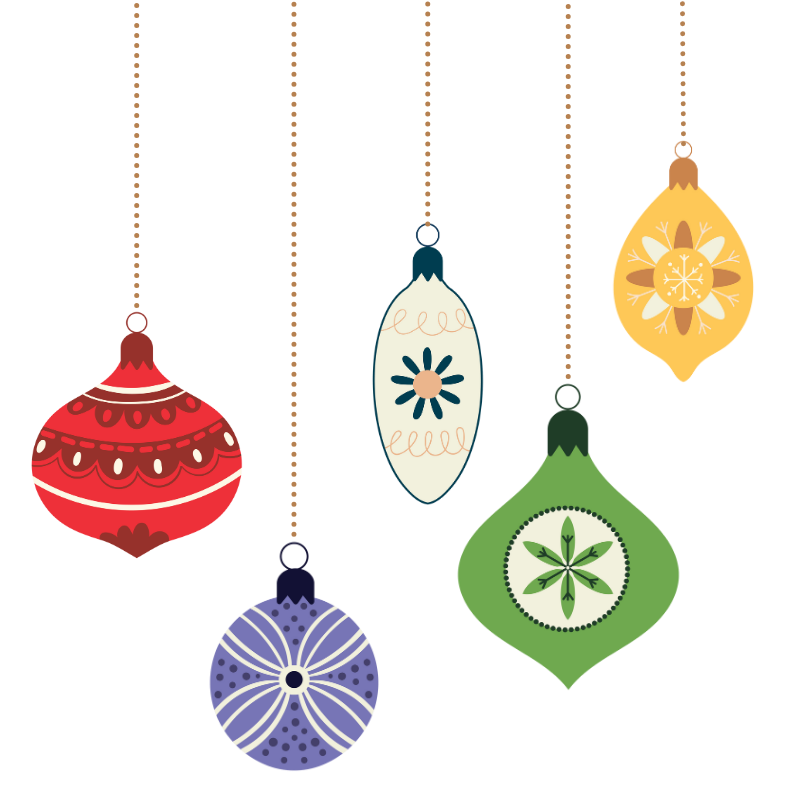 Trail Ornaments.