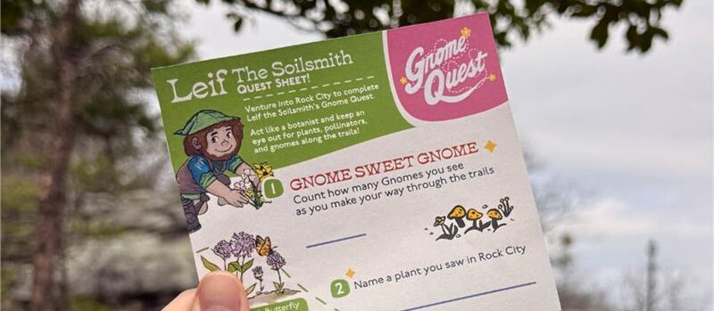 Gnome Quest explores Rock City’s spring beauty